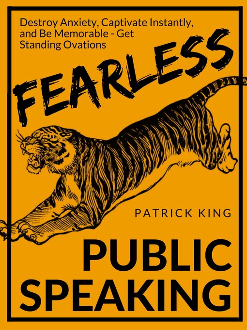 Title details for Fearless Public Speaking by Patrick King - Available